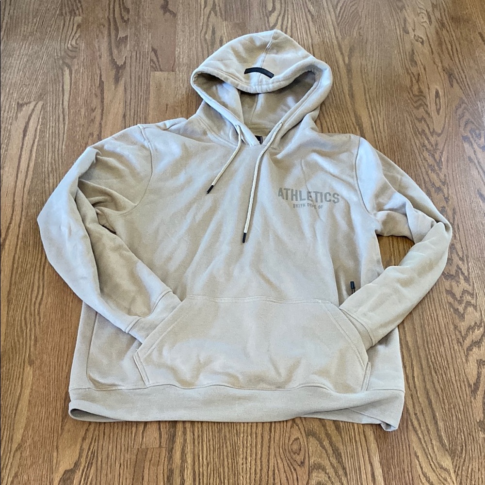 Men's Tan Hoodie - XL